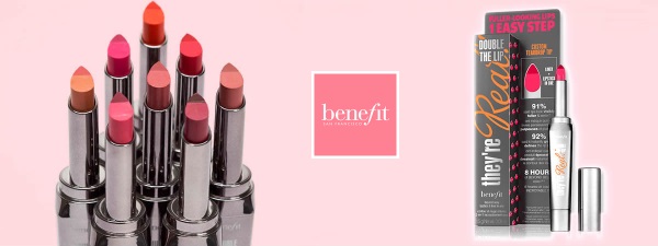 Free 'They're Real! Double The Lip' from Benefit