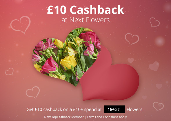 £10 Cashback at Next Flowers