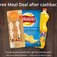 Free Meal Deal after Cashback!