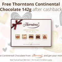 Free Thorntons Continental Chocolates