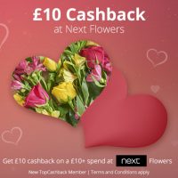 £10 Cashback at Next Flowers