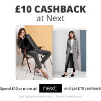 £10 Cashback at Next