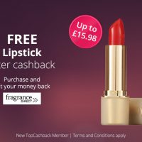 Free Lipstick after Cashback