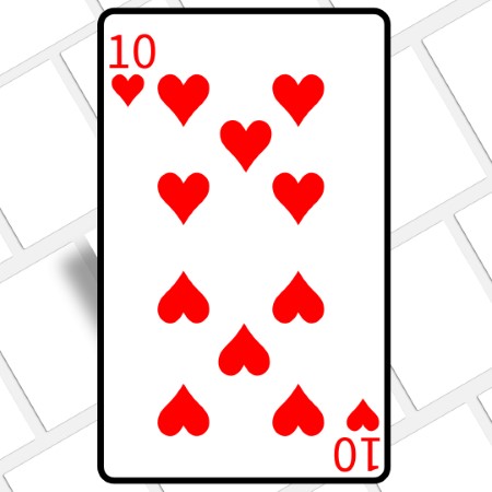 Ten of Hearts - Lose