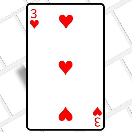 Three of Hearts - Lose