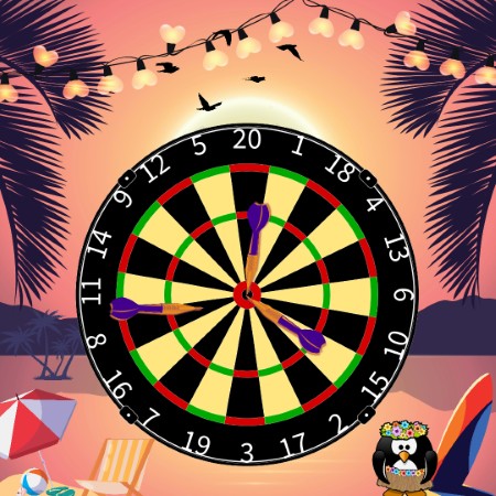 Beach Darts Game - Lose