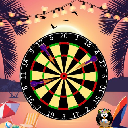 Beach Darts Game - Lose