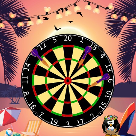 Beach Darts Game - Lose
