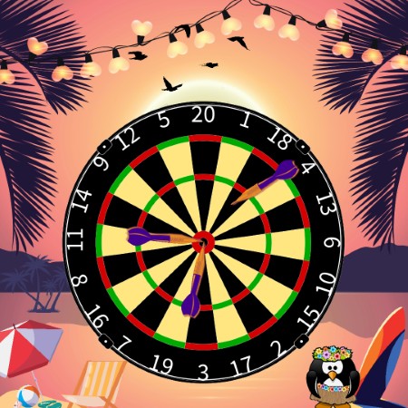 Beach Darts Game - Lose