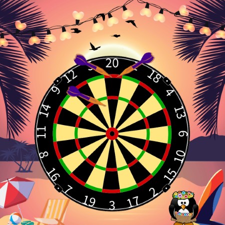 Beach Darts Game - Lose