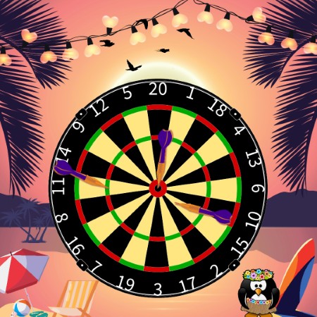 Beach Darts Game - Lose